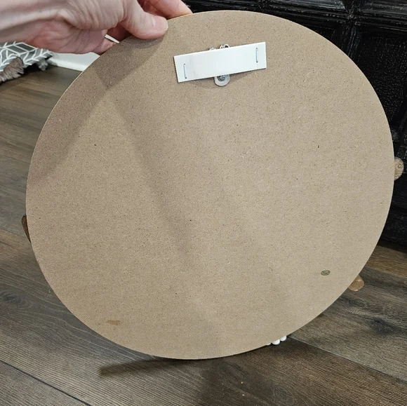 NIP Rustic "Home" Sign with Beaded Garland & Wooden Home Decor - Picture 2 of 12